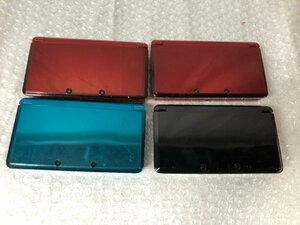 k085*80 【ジャンク】 任天堂 ニンテンドー 3DS 本体 4台セット まとめ売り