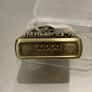 1円 ZIPPO ライター マルボロ Marlboroジッポ Zippoオイルライター真鍮製 中古品 喫煙グッズジッポー E86554の画像8