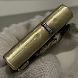 1円 ZIPPO ライター マルボロ Marlboroジッポ Zippoオイルライター真鍮製 中古品 喫煙グッズ ジッポー 火花確認済R67549の画像5