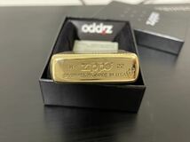 1円 新品 Zippo Seven Stars ZIPPO ライター ジッポー オイルライター 未使用 真鍮製ゴールド_画像8