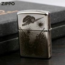 1円 新品 The Expendables ライター ZIPPO 6面加工 新品 エクスペンダブルズ ジッポー オイルライター 真鍮製 未使用 シルバー_画像2