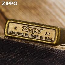 1円 禅仏 両面彫刻 Zippo 真鍮製 ライター ジッポー オイルライター 新品 煙グッズ _画像6