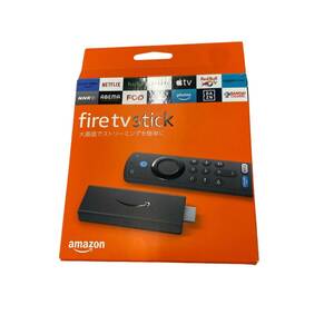 ★オススメ品・美品★ Amazon Fire TV Stick Alexa対応音声認識リモコン付属 第3世代 アマゾン 付属品全揃い 　CNGT0428-2