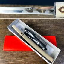 未使用 日本刀 ペーパーナイフ 全長約20.8cm 模造刀 ミニチュア 小刀 日本刀 紙切り用 ナイフ 刃物 おもちゃ 日本製 侍-13_画像6