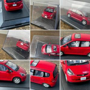 Honda Fit ホンダ フィット レッド ミニカー コレクション おもちゃ 玩具 車 乗用車 フィット の画像9