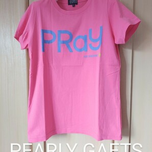 PEARLY GATES レディース0 パーリーゲイツ ゴルフ 半袖Tシャツ カットソー ニコロゴプリント ピンク S相当 