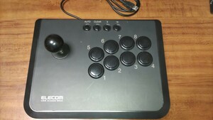 ELECOM エレコム USBアーケードスティック JC-AS01BK