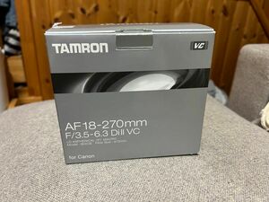 〇品名：TAMRON AF 18-270mm f3.5-6.3 Di Ⅱ VC　　　　キヤノンEFマウント 