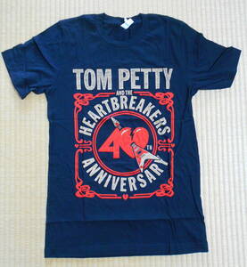 ☆彡 Tom Petty and The Heartbreakers ４０周年記念ツアーTシャツ　Ｓサイズ★トム・ペティ