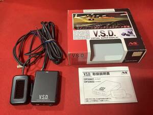 ◆スピードメーター　タコメーター フロントガラス反射　VSD 日本精樹　ジャンク品