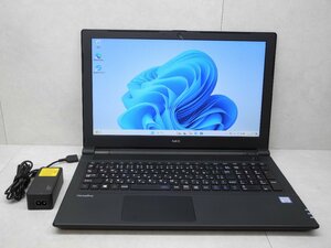 ☆1円スタート☆第7世代☆NEC☆Versa Pro VUT25/F-4☆Core i5 2.50GHz/8GB/500GB/Sマルチ/無線/Bluetooth/カメラ/Office/Win11☆