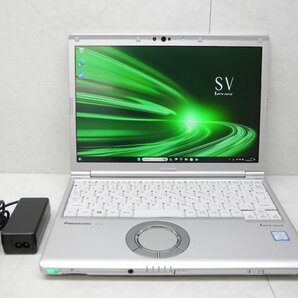 ☆1円☆第8世代☆CF-SV8RDAVS.高解像度.累積6870☆Core i5 1.60GHz/8GB/SSD256GB/Sマルチ/無線/Bluetooth/カメラ/Office/Win11 DtoD領域☆の画像1