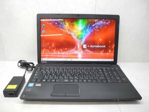 ☆1円スタート☆東芝☆dynabook☆T353/31JBS☆Celeron 1037U 1.8GHz/4GB/500GB/Sマルチ/無線/Office/Windows 10 Home☆