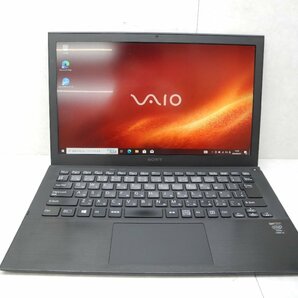 ☆第4世代☆VAIO☆SVP1321A2J☆高解像度1920×1080☆Core i5 1.60GHz/4GB/SSD128GB/無線/Bluetooth/カメラ/Office/Win10☆の画像1