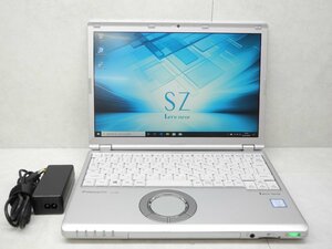 ☆1円☆第7世代☆CF-SZ6B22VS☆累積9310☆高解像度1920x1200☆Core i5 2.50GHz/8GB/SSD128GB/無線/Bluetooth/カメラ/Office/DtoD領域☆