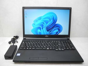 ☆1円スタート☆第8世代☆富士通☆LIFEBOOK☆A579/CW☆Core i3 2.10GHz/8GB/500GB/Sマルチ/無線/Bluetooth/Office/Windows 11 Pro☆