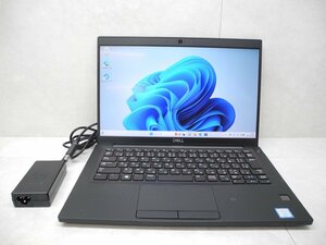 ☆1円☆第8世代☆DELL☆LATITUDE7390☆高解像度1920x1080☆Core i5 1.60GHz/8GB/SSD256GB/無線/Bluetooth/カメラ/Office/Windows 11 Pro☆