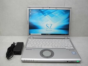 ☆1円☆第7世代☆CF-SZ6RDYVS☆累積9590☆高解像度1920×1200☆Core i5 2.60GHz/8GB/SSD256GB/無線/Bluetooth/カメラ/Office/DtoD領域☆