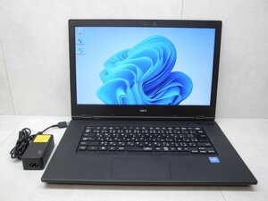 ☆1円スタート☆NEC☆VersaPro☆VKE18A-5☆Celeron 4205U 1.80GHz/4GB/500GB/DVD/無線/Bluetooth/Office/カメラ/Windows 11 Pro☆