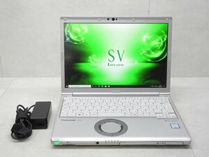 ☆1円☆第8世代☆CF-SV7RDAVS☆累積3110☆高解像度☆Core i5 1.70GHz/8GB/SSD256GB/Sマルチ/無線/Bluetooth/カメラ/Office/DtoD領域☆