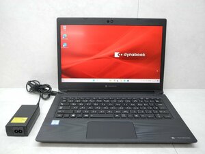 *1 jpy * no. 8 generation. Toshiba dynabook S73/DP height resolution 1920×1080*Core i5 1.60GHz/8GB/SSD256GB/ wireless /Bluetooth/ camera /Office/Win11 DtoD territory *