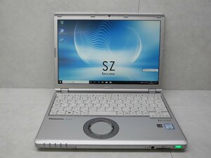 ☆1円スタート☆第6世代☆CF-SZ5PDYVS☆累積6240☆高解像度1920x1200☆Core i5 2.40GHz/8GB/SSD256GB/無線/カメラ/Office/Win10 DtoD領域☆