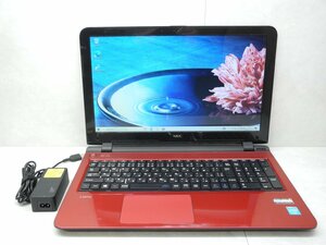 ☆1円スタート☆NEC☆LaVie☆LS150/SSR☆Celeron 2957U 1.40GHz/4GB/750GB/Sマルチ/無線/Bluetooth/カメラ/Office/Windows 10 Home☆