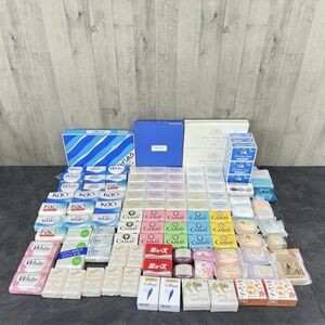  unused solid soap super large amount 130 point and more set milk soap LUX high silk Kanebo Kao Noevir Mu z etc. various /57282