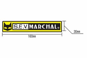 マーシャルステッカー　ロゴステッカー　160mm　7010