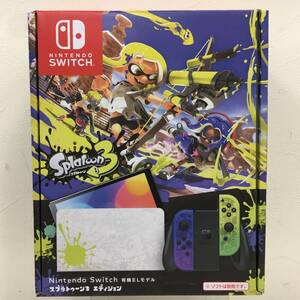 Nintendo Switch 有機ELモデル スプラトゥーン3エディション　購入日 2024年1月7日 中古現状販売品