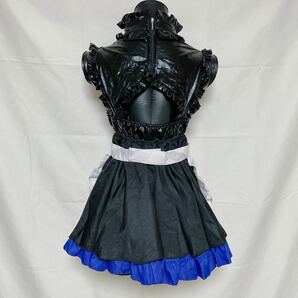 【未使用】【1円】FGO マシュ・キリエライト風 同人メイド Lサイズ 小物6点付き コスプレ衣装 アニメ C16の画像4