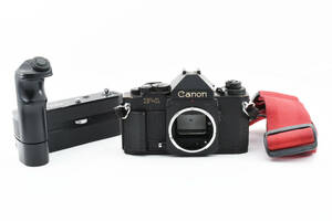 現状品　キヤノン　Canon　New　F-1　AEファインダー　モータードライブ付き #2111120