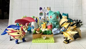 ポケモン　マスコット　フィギュア　ミニプラ　中古ジャンク　色々　詳細不明　ポケットモンスター　ガシャ　食玩　ガチャ　ぬいぐるみ