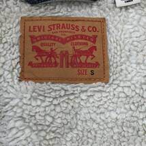 Levi's リーバイス デニムボアジャケット アメカジ ブルー (メンズ S) 中古 古着 Q2758_画像7