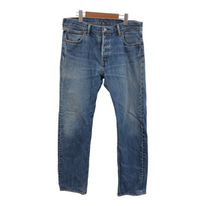 Levi's リーバイス 501 デニムパンツ ブルー (メンズ W34 L32) 中古 古着 Q2915