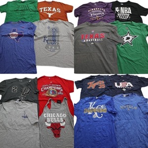 古着卸 まとめ売り プロチーム 半袖Tシャツ 16枚セット (メンズ Ｌ /XL ) ベースボール NBA NFL ノースリーブ MS0863 1円スタート