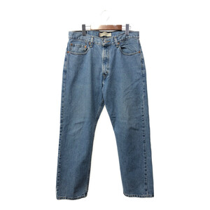 Levi's リーバイス 505 デニムパンツ アメカジ ブルー (メンズ W34 L30) 中古 古着 Q3069