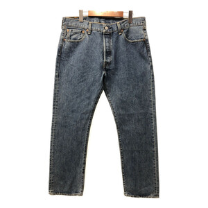 Levi's リーバイス 501 デニムパンツ アメカジ ブルー (メンズ W34 L30) 中古 古着 Q3070