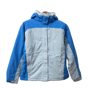 THE NORTH FACE ノースフェイス HYVENT マウンテンパーカー アウトドア 防水 ブルー (レディース L) 中古 古着 Q3438