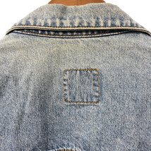 90年代 Levi's リーバイス デニム トラッカージャケット アメカジ ブルー (メンズ XL) 中古 古着 Q3557_画像8