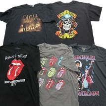 古着卸 まとめ売り 音楽・バンド 半袖Tシャツ 16枚セット (メンズ XL ) MICHAELJACKSON ROLLINGSTONES NIRVANA MS4539_画像2