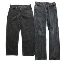 古着卸 まとめ売り Wrangler ラングラー パンツ 8枚セット (メンズ 34 /36 /38 ) ブラックデニム ブランドロゴ MS4712_画像4