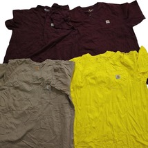 古着卸 まとめ売り カーハート 半袖Tシャツ 16枚セット (メンズ 2XL ) ポイントロゴ カジュアル系 MS4937_画像4