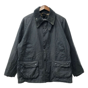 2000年代〜 イングランド製 Barbour バブアー BEDALE オイルドジャケット ワックスコットン ネイビー (メンズＣ44) 中古 古着 Q3817