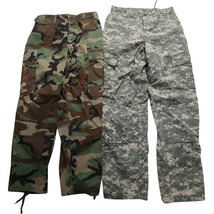 古着卸 まとめ売り フィールドパンツ カモ柄MIX 米軍実物 ミリタリー 8枚セット (メンズ S /M ) ウッドランドカモ MS1570 1円スタート_画像3