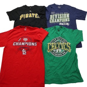 古着卸 まとめ売り プロチーム 半袖Tシャツ 16枚セット (メンズ M / ) MLB NFL NHL NBA カウボーイズ MS3537 1円スタートの画像2