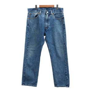 Levi's リーバイス 505 デニムパンツ アメカジ ライトブルー (メンズ W34 L29) 中古 古着 Q4148