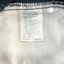 Levi's リーバイス 630-1759 ブーツカット コーデュロイパンツ アメカジ ブラック (メンズ W34 L34) 中古 古着 Q4431_画像8