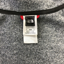 THE NORTH FACE ノースフェイス ハーフジップ フリースジャケット アウトドア 霜降り グレー (メンズ M) 中古 古着 Q4533_画像7