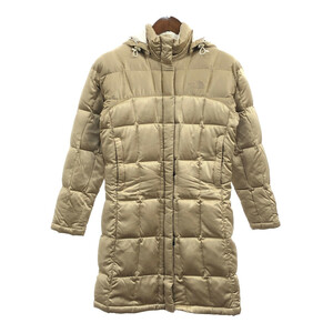 THE NORTH FACE North Face пуховик уличный защищающий от холода 600 Phil Gold ( женский S) б/у б/у одежда Q4583